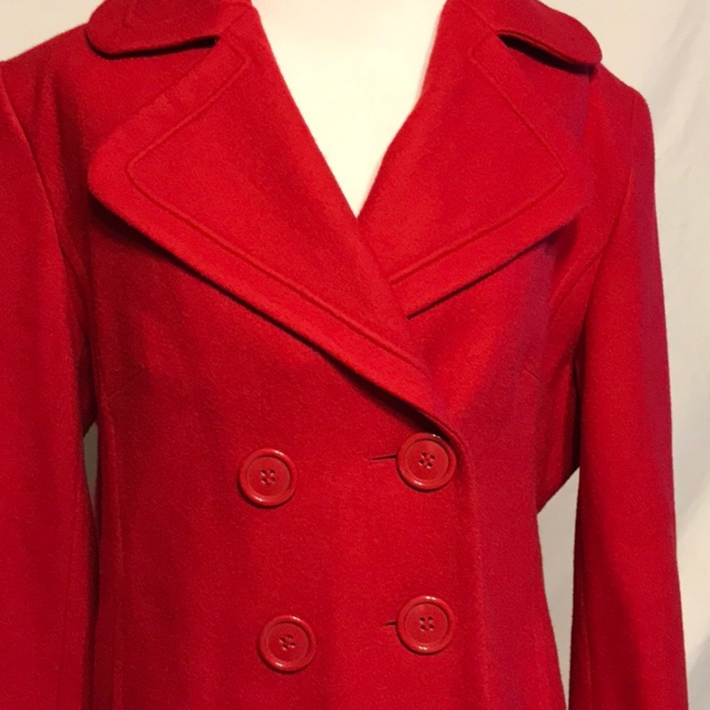 New York & Company red coat! Sz 12 🌹